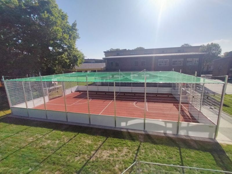 Bau Soccerplatz GyD 15