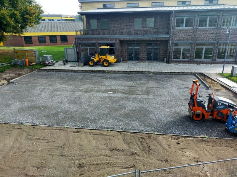 Bau Soccerplatz GyD 6