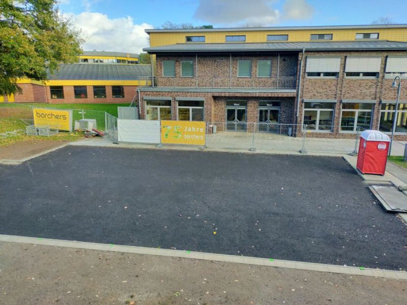 Bau Soccerplatz GyD 8